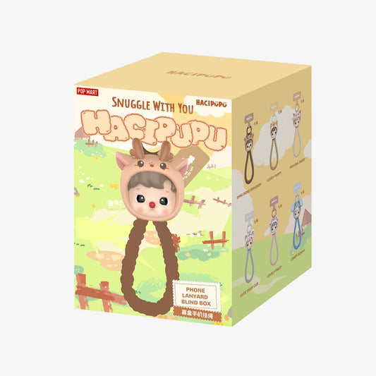 HACIPUPU Snuggle With You Series-Phone Lanyard - confirmed item w/ box, sealed bag & card