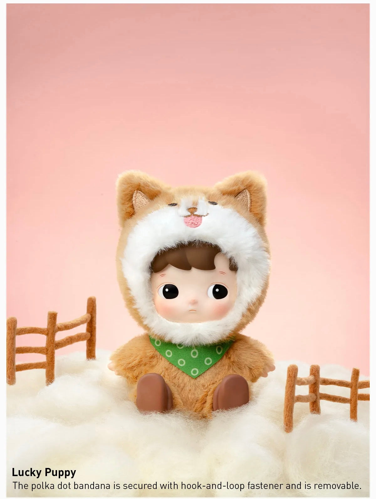 HACIPUPU Snuggle With You Series Figures - confirmed item w/box, sealed bag & card