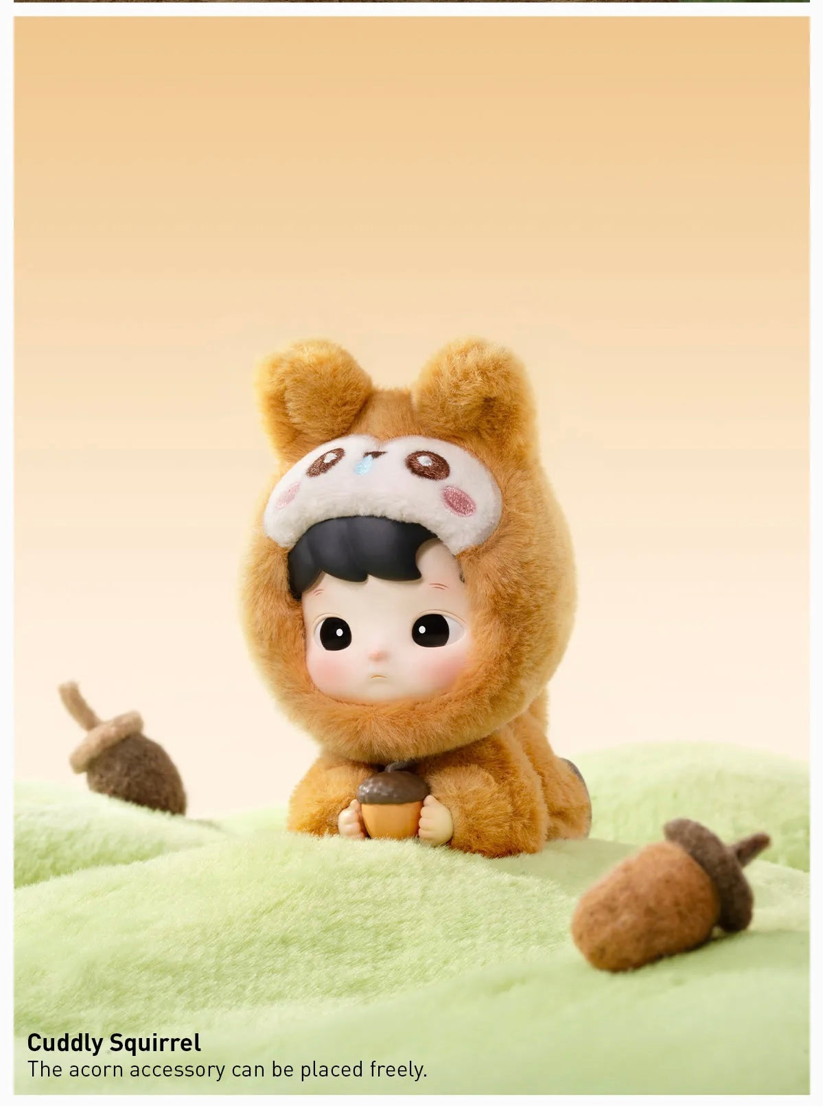 HACIPUPU Snuggle With You Series Figures - confirmed item w/box, sealed bag & card