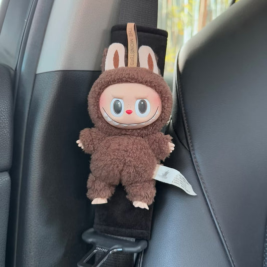 Labubu seat belt cover