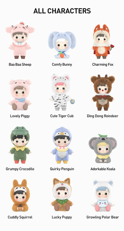 HACIPUPU Snuggle With You Series Figures - confirmed item w/box, sealed bag & card